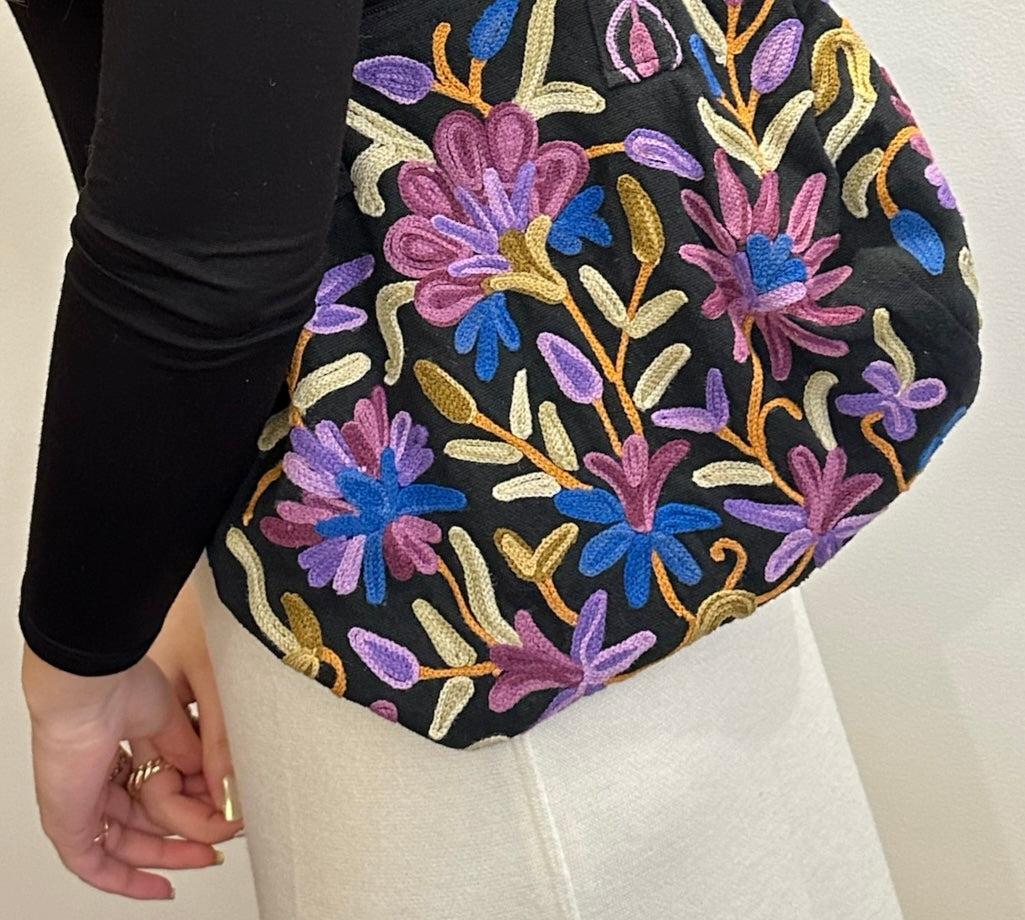 Black Crewel Bag