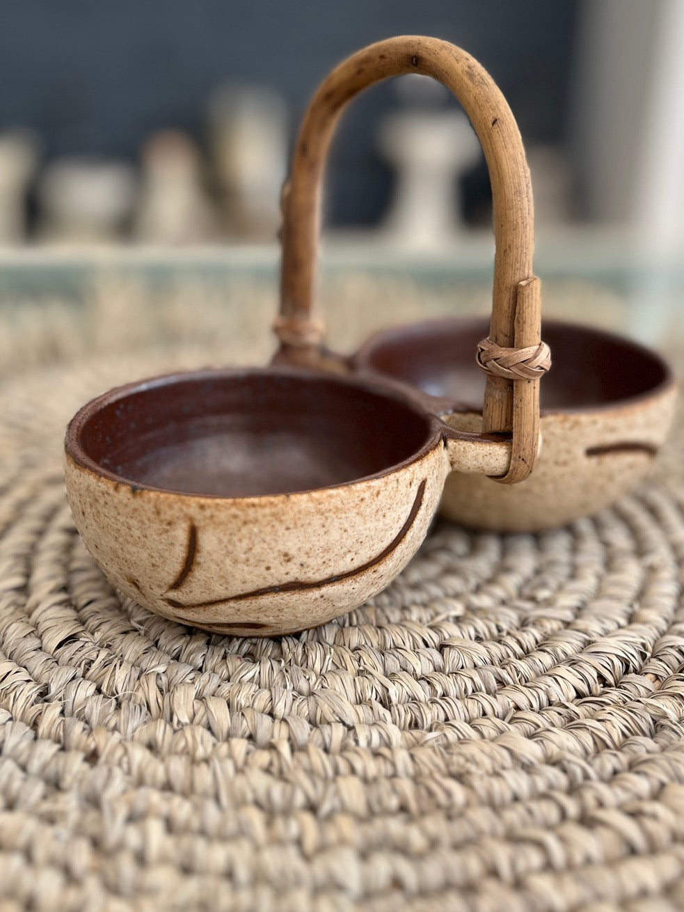 Ceramic Twin Bowls