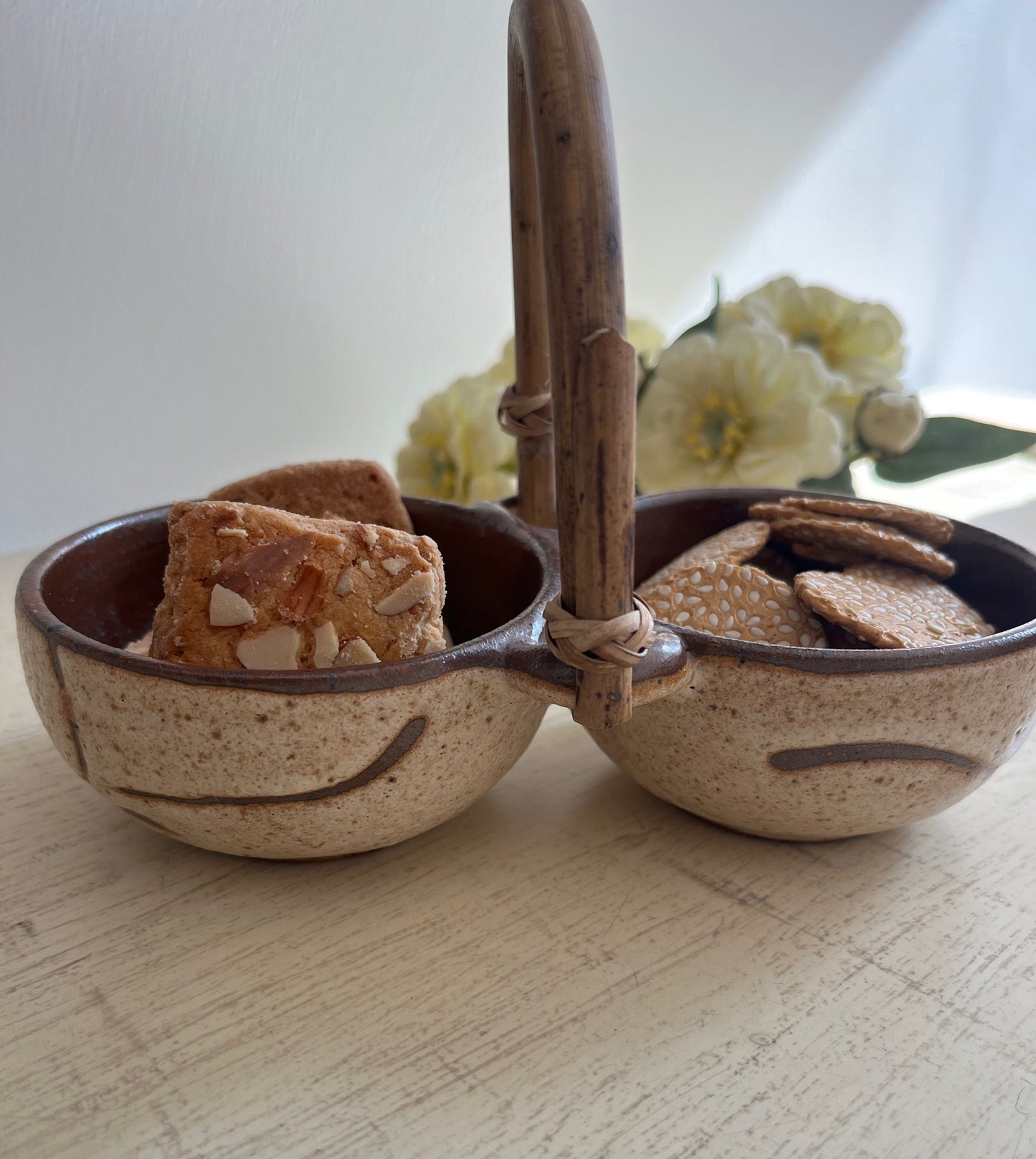 Ceramic Twin Bowls