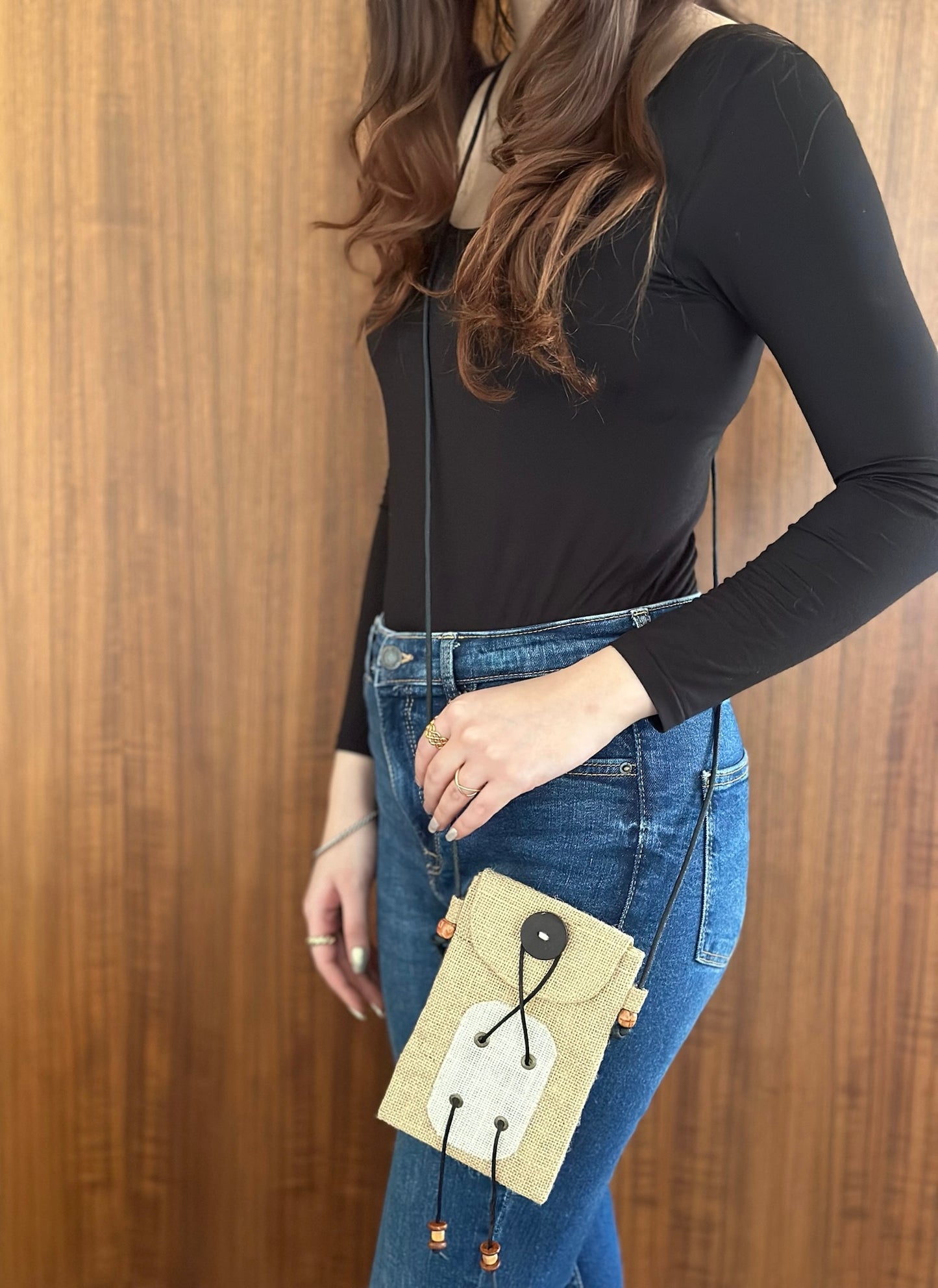 Jute Sling Bag