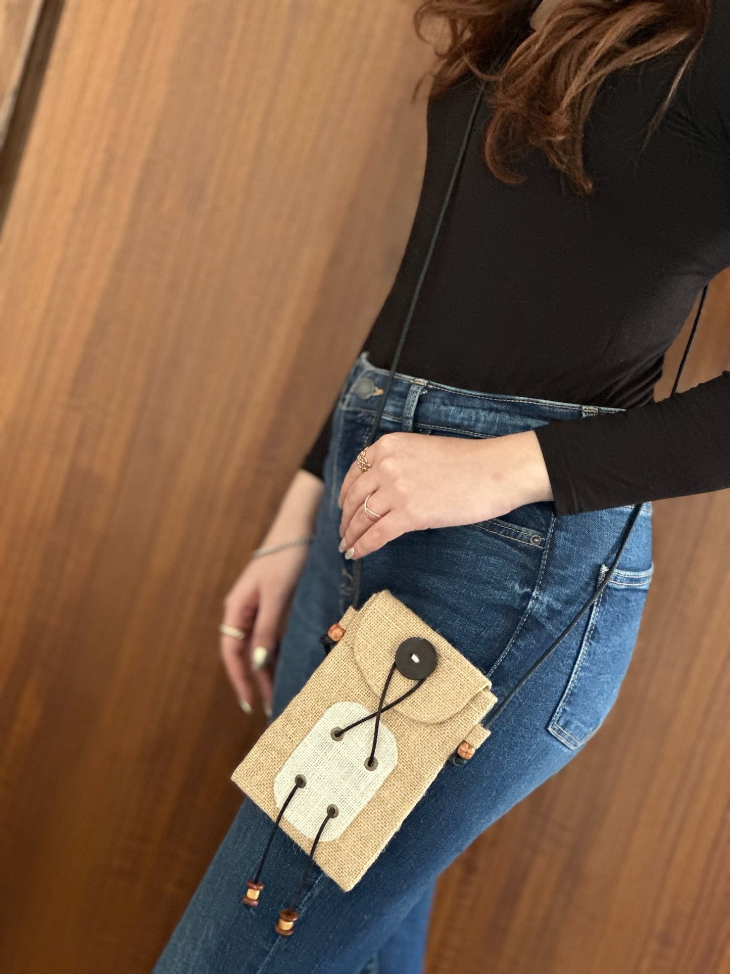 Jute Sling Bag