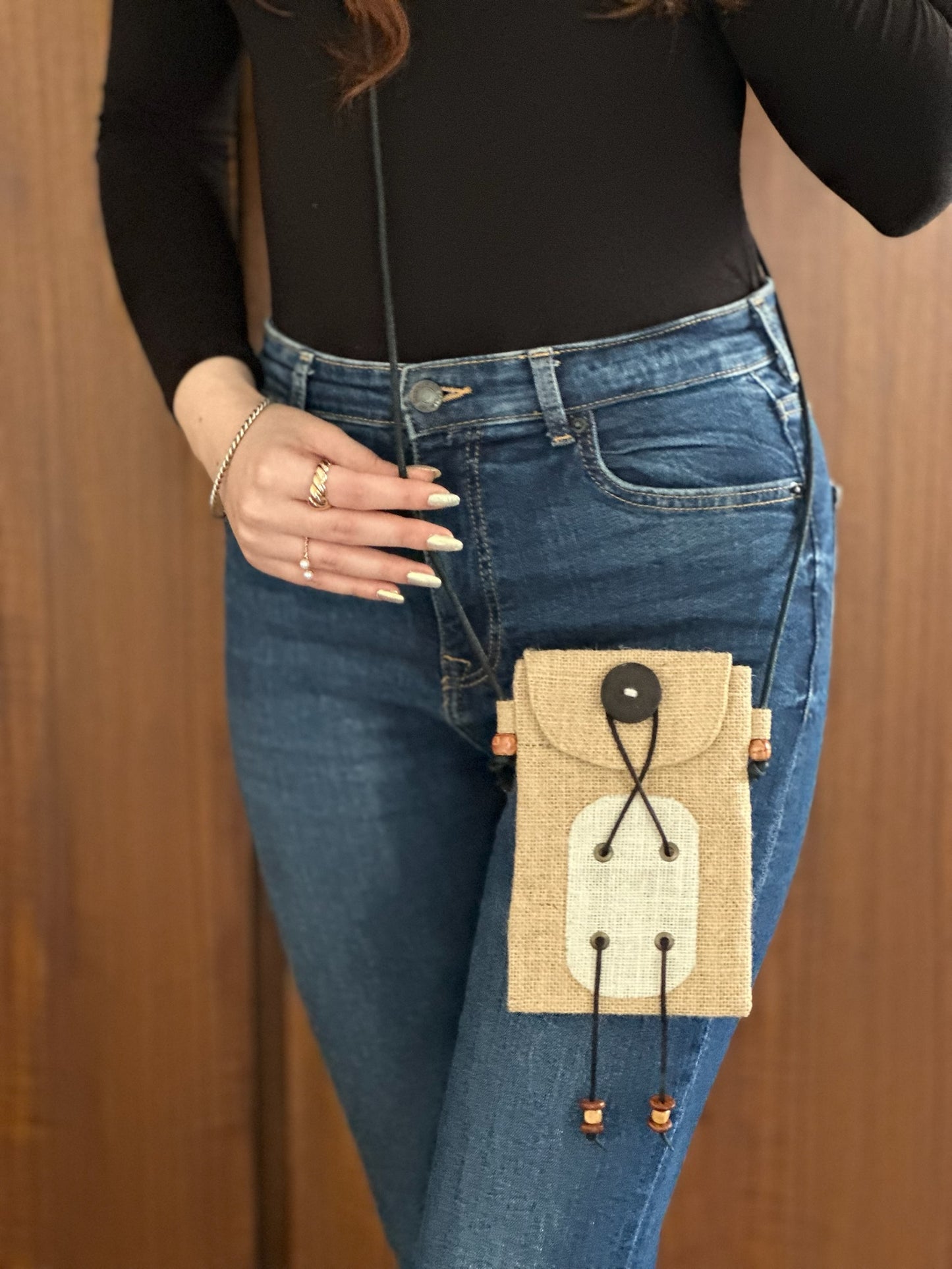 Jute Sling Bag