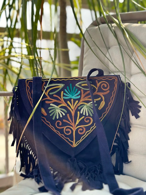 Sling Bag with Fringes