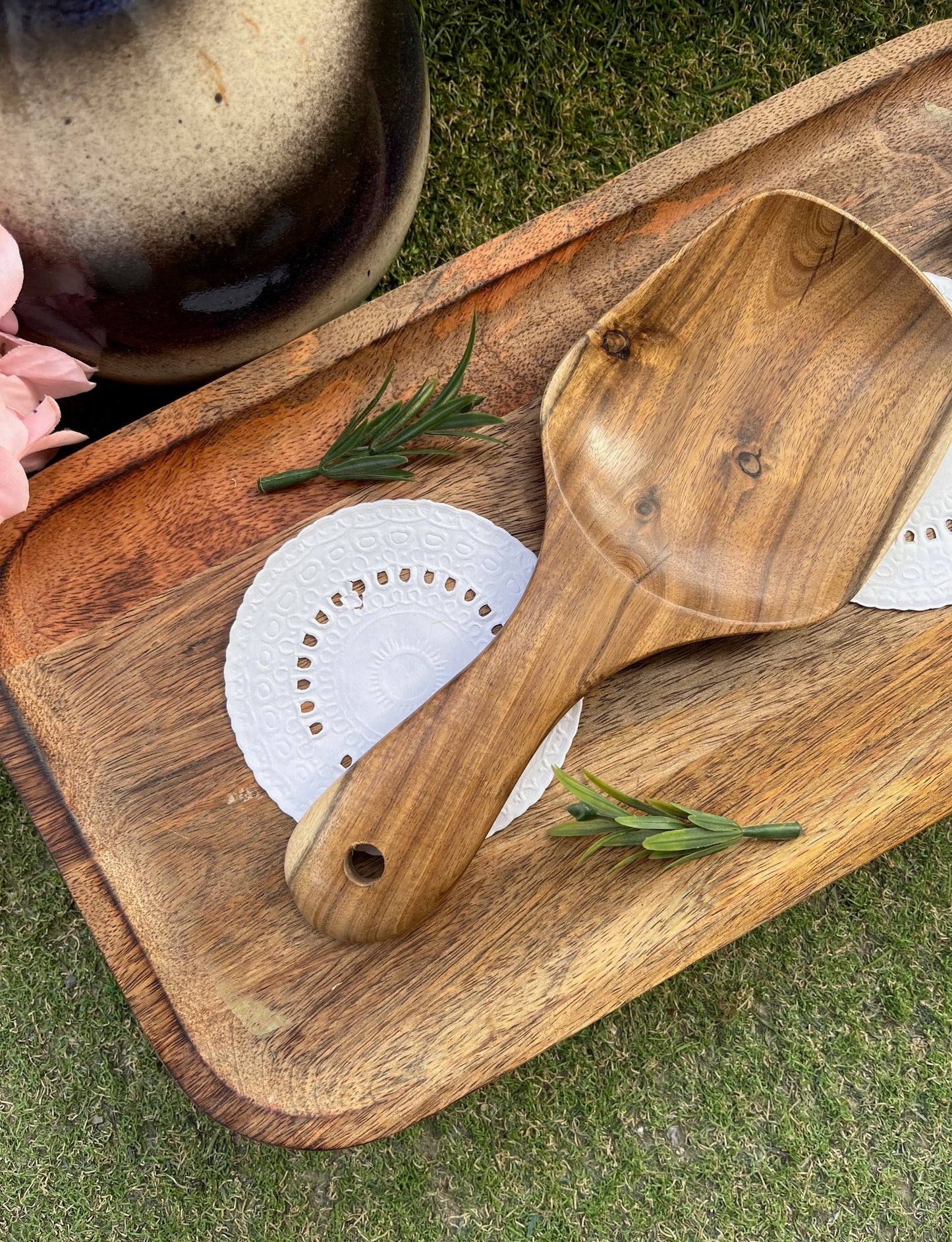 Acacia Wooden Rice / Serving Spoon