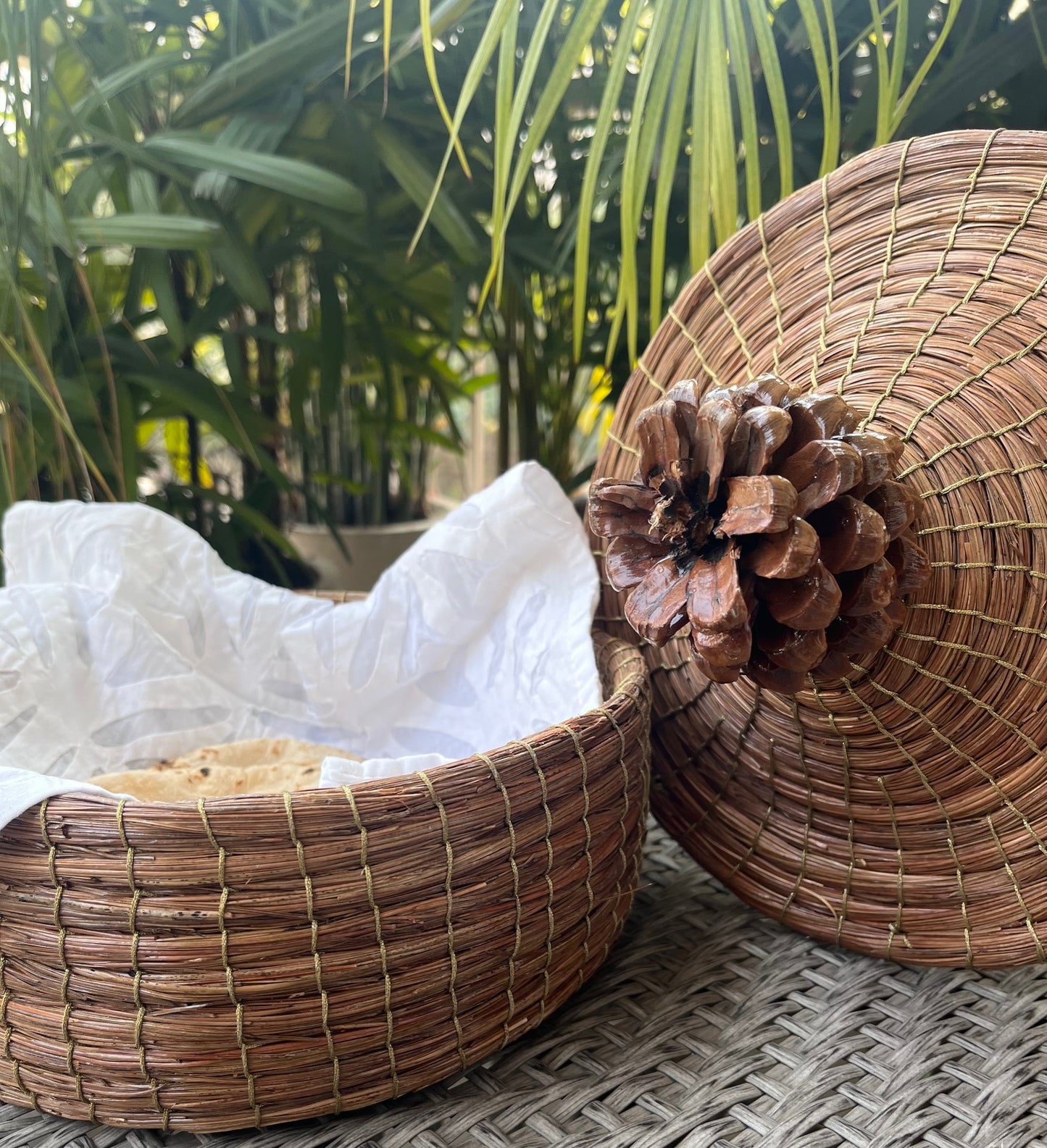 Pine Cone Box / Chapati Box