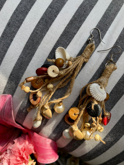 Boho Jute Earrings