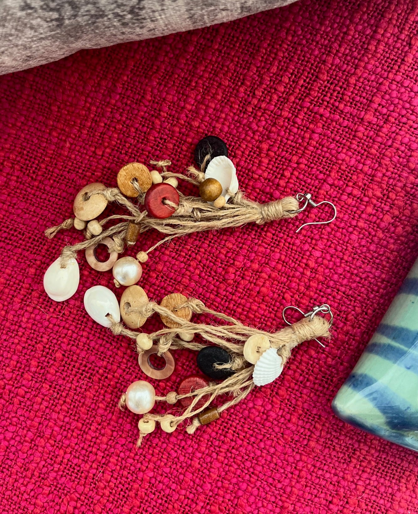 Boho Jute Earrings