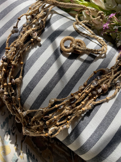 Boho Jute Neckpiece