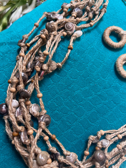 Boho Jute Neckpiece