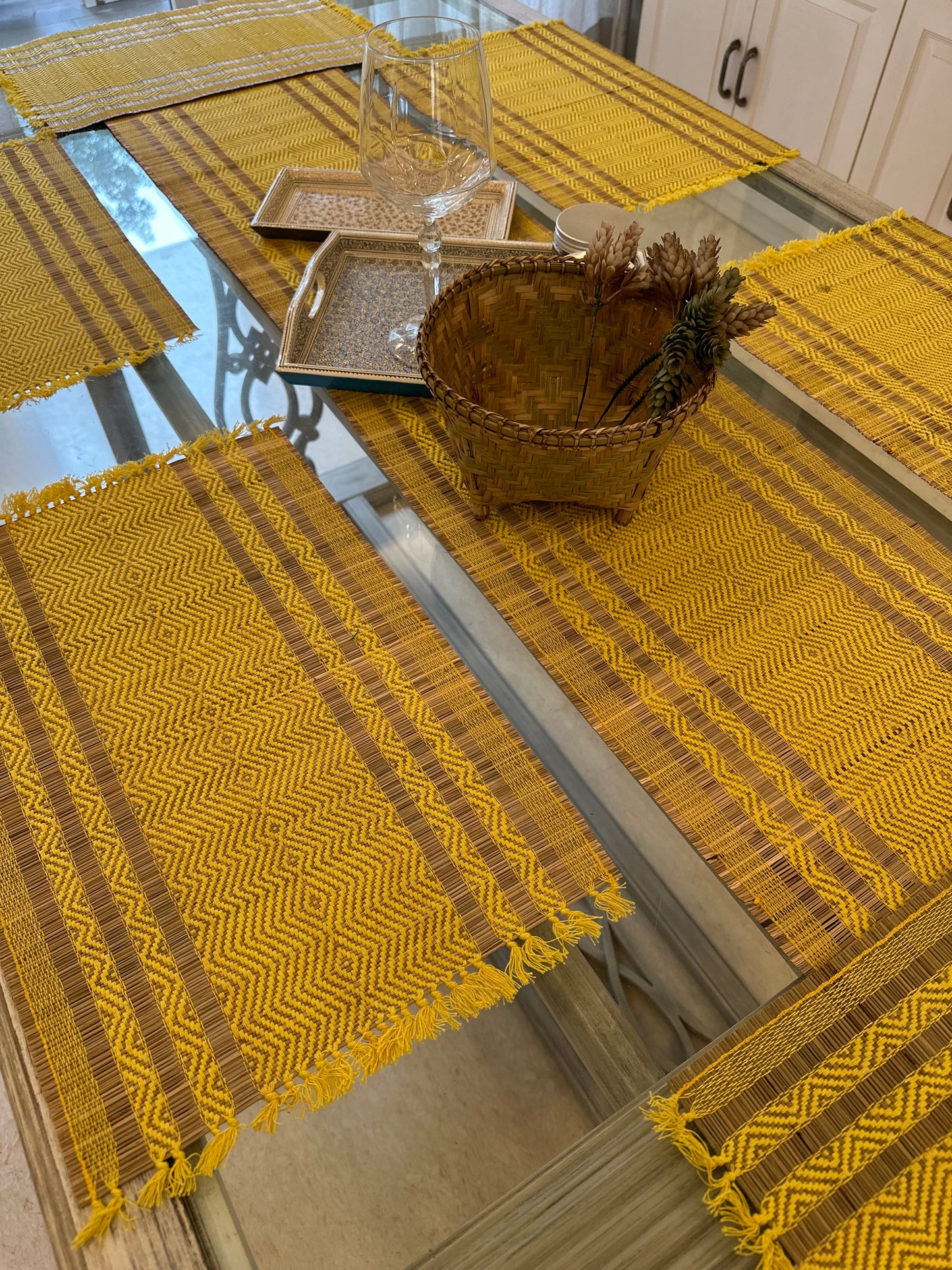 Placemats with Tassels