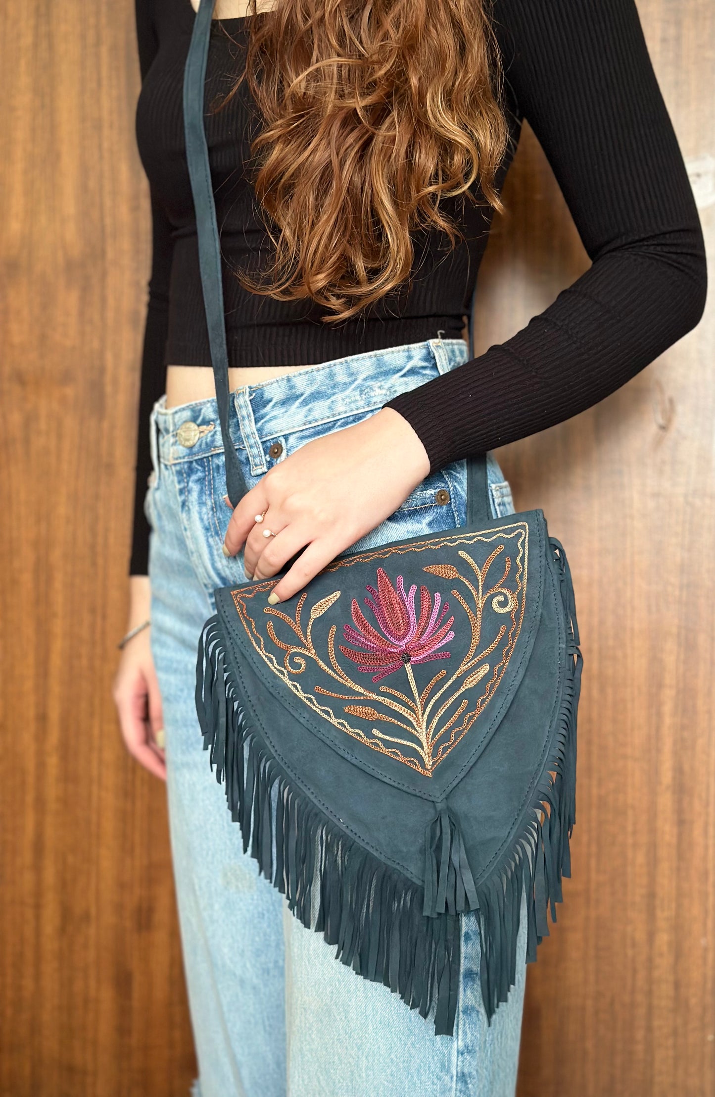 Sling Bag  with Fringes