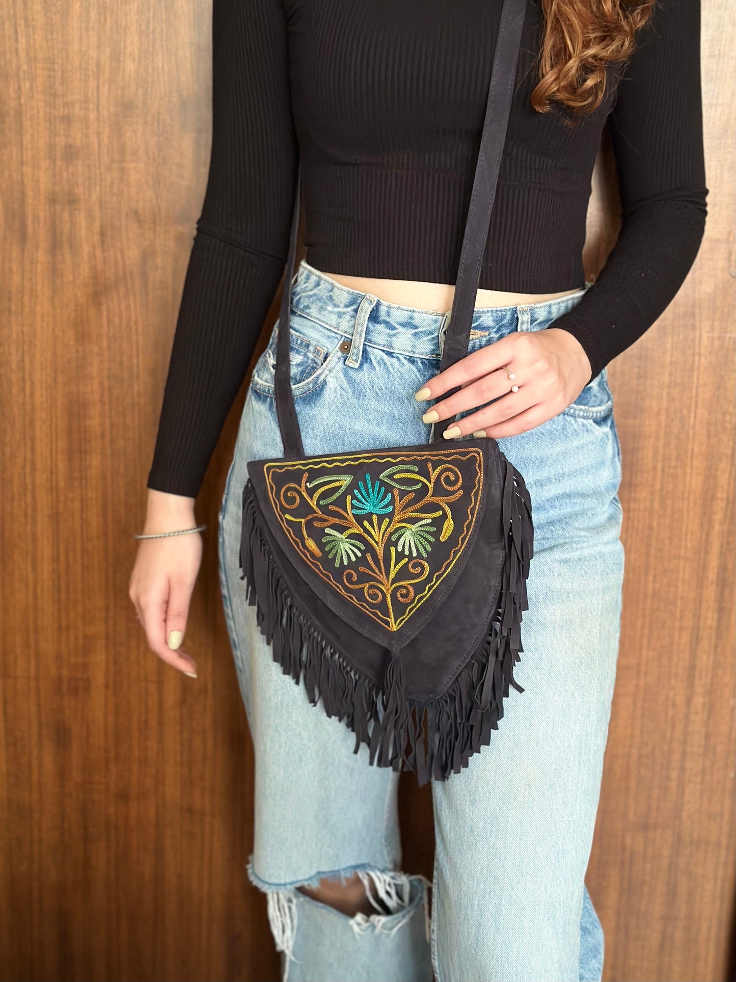 Sling Bag  with Fringes